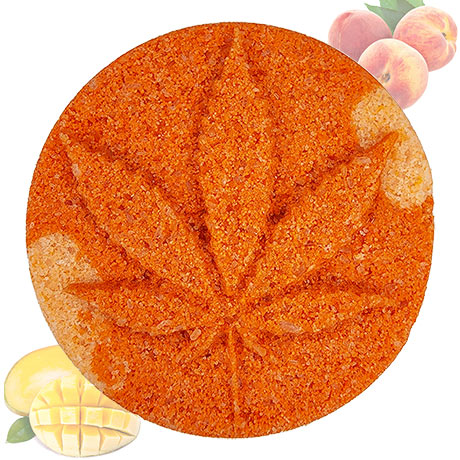 Island Peach CBD Bath Bomb