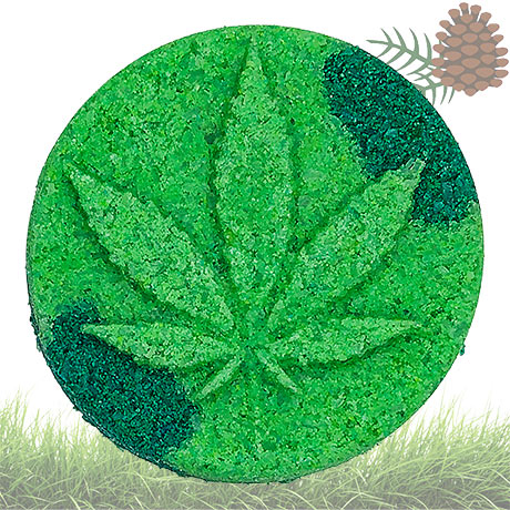 Kiss My Grass CBD Bath Bomb