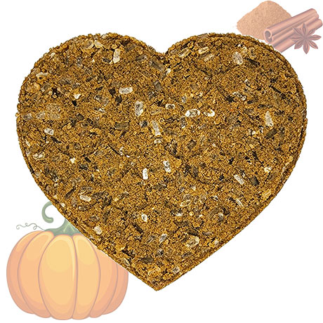OMG I love Pumpkin Spice Big Heart CBD Bath Bomb