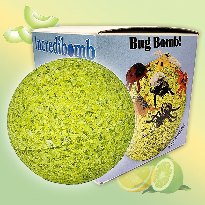 Bug Bomb Insect Toy Bath Bomb