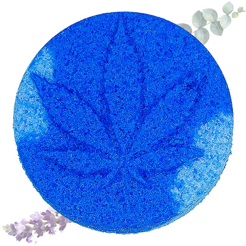 Cool Blue CBD Bath Bomb
