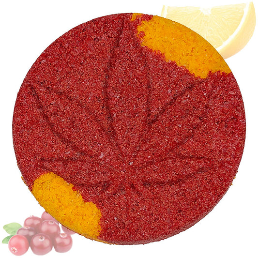 Cranberry Lemonade CBD Bath Bomb