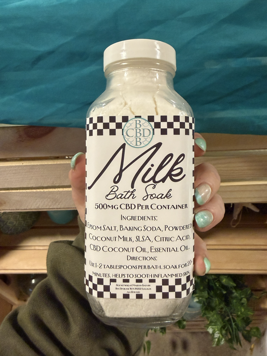 CBD Vegan Milk Bath Soak