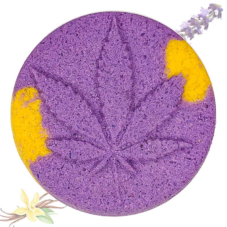 Lavender Candy CBD Bath Bomb