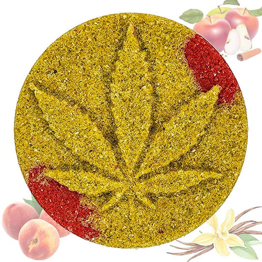 Peach Apple Cobbler CBD Bath Bomb