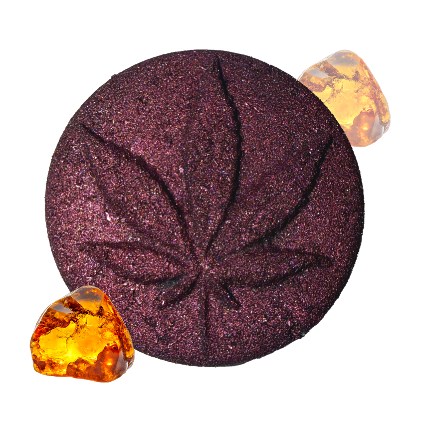 The Monster in Me Eco-Friendly Glitter CBD Bath Bomb